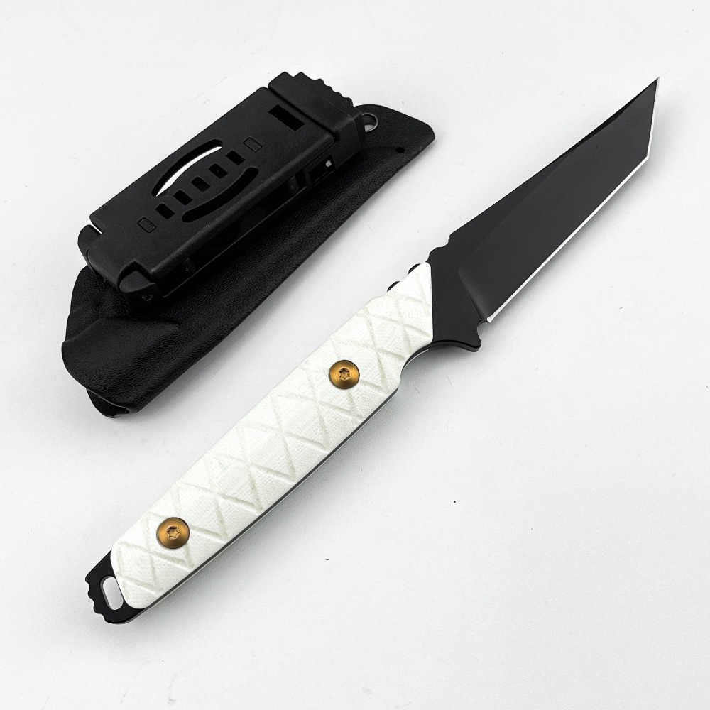 Edc Daily Carry - Nouveau couteau à lame fixe, manche