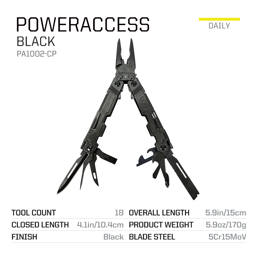 SOG PowerAccess, outil multifo - Edc Every Day Carry おもちゃ avis et prix
