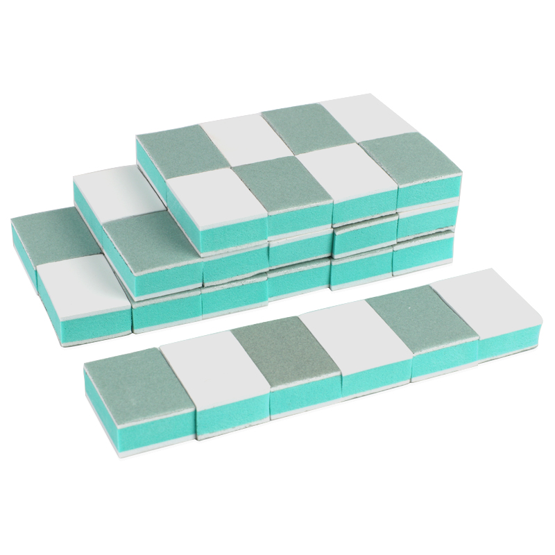 50/100 pièces Mini blocs de po - Nail File Titanium avis et prix