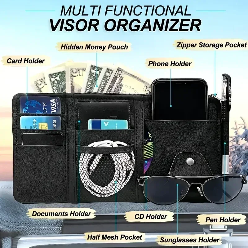 Organisateur de pare-soleil de - Edc Carry Pen avis et prix