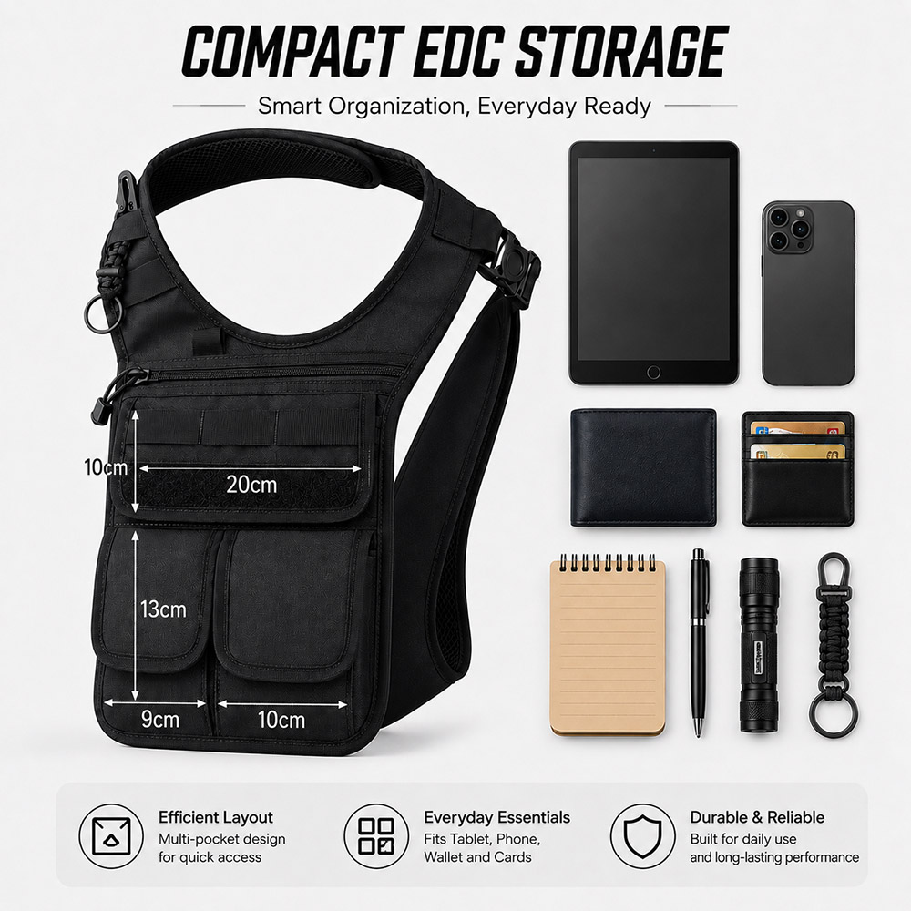 Sac à outils tactique dissimul - Edc Daily Carry avis et prix